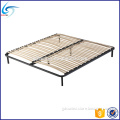Modern strong metal bed frame multi slats iron bed frame